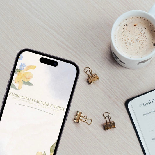 Embracing Feminine Energy — Digital Guide for Women’s Self-Growth & Balance (Printable PDF)