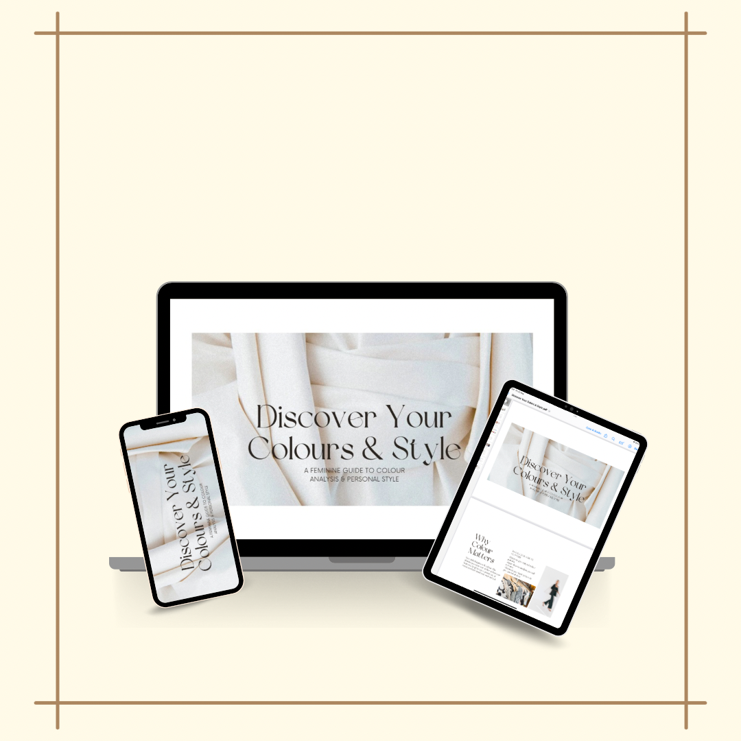 Discover Your Colors & Style — Digital Guide to Color Analysis & Personal Style (Printable PDF)