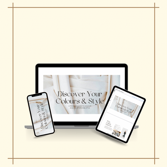 Discover Your Colors & Style — Digital Guide to Color Analysis & Personal Style (Printable PDF)
