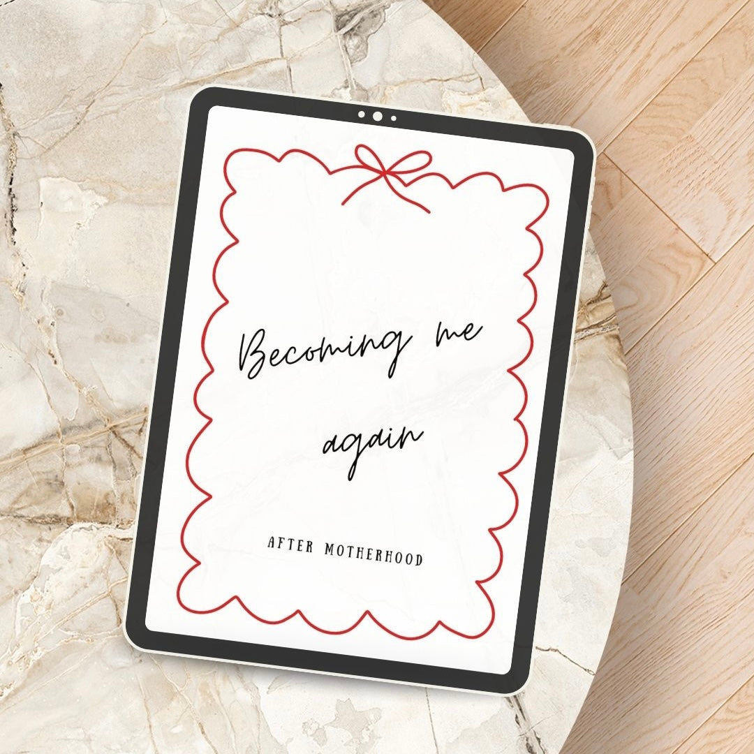 Becoming Me Again — After Motherhood | Digital Guide to Self-Care & Rediscovery (Printable PDF)