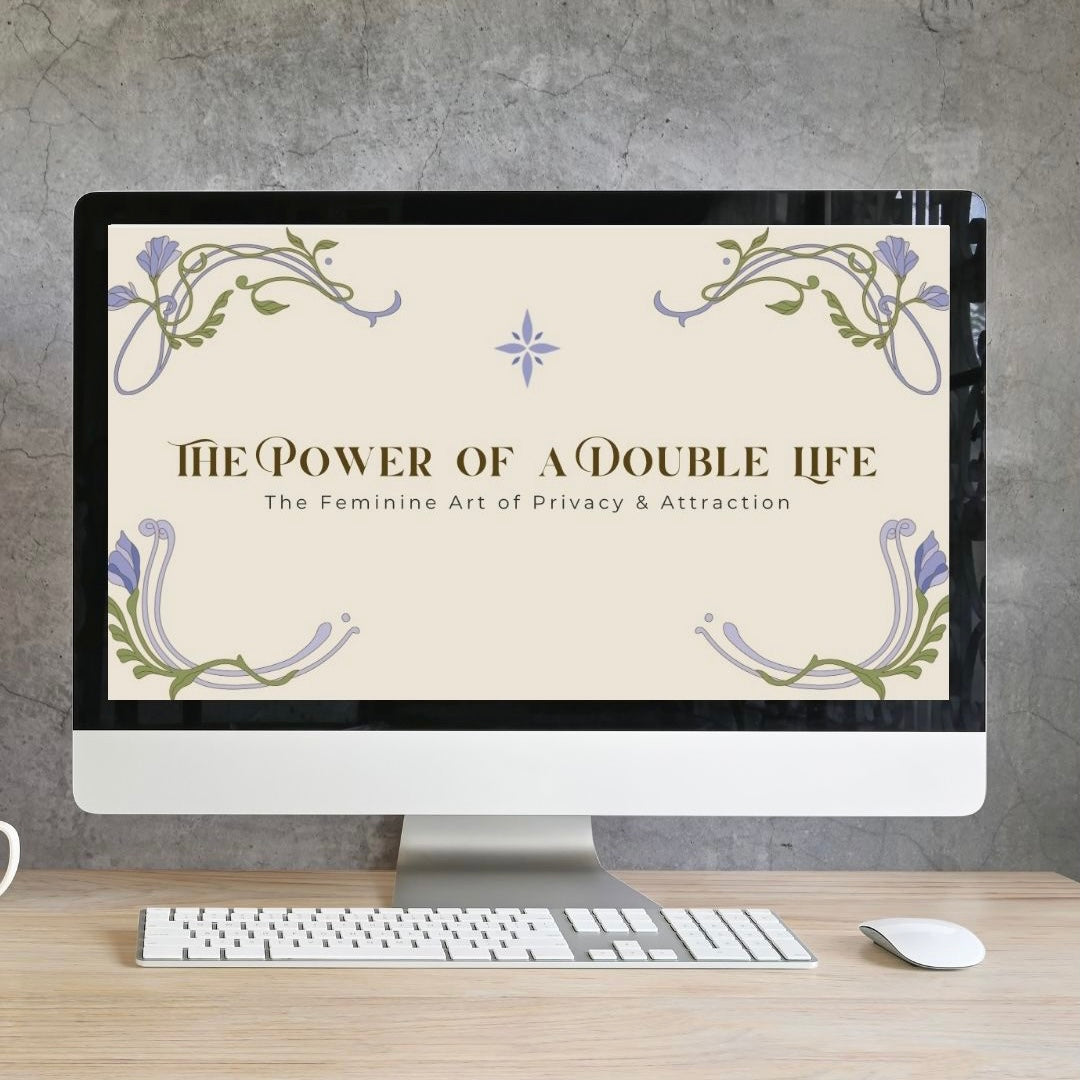 The Power of a Double Life — Digital guide to Privacy, Balance & Sacred Living (Printable PDF)